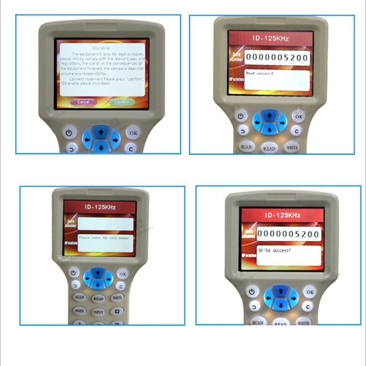 جهاز نسخ بطاقات الهوية Zonsin ZX-08CD مع مستشعر بطاقات RFID الذكية، Zonsin ZX-08CD