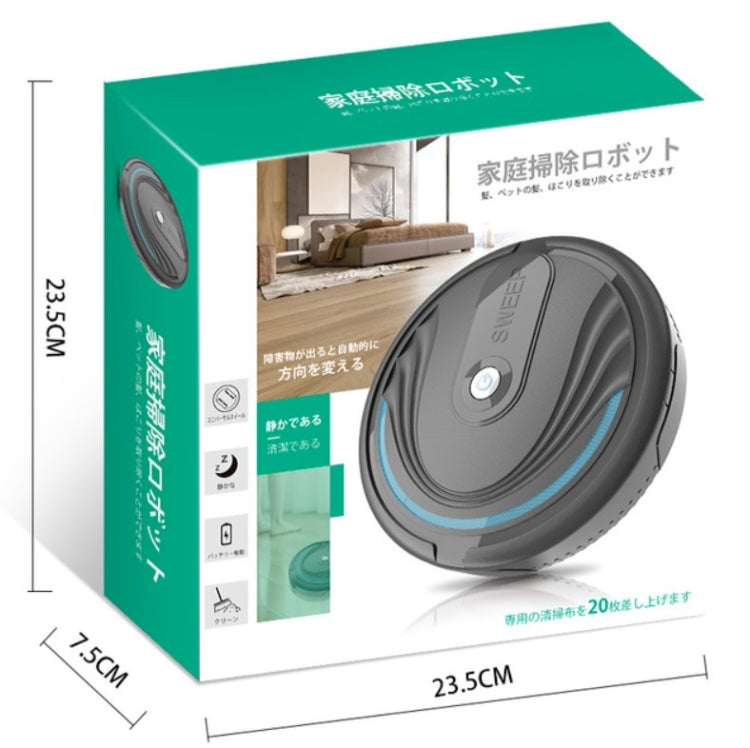 Mini Smart Dust Collector Automatic Household Sweeping Robot, Battery Version, Chargeable Version