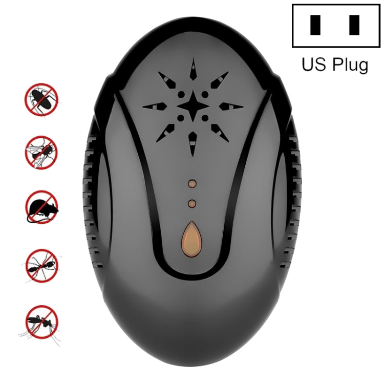 DC-9007 Ultrasonic Mosquito Repellent Portable Insect Repellent, US Plug, UK Plug, EU Plug