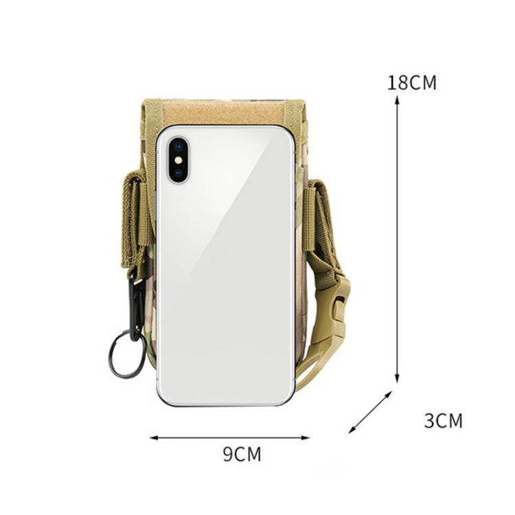 Multifunctional Large-Capacity Mobile Phone Bag Outdoor Sports Waist Bag, 1 PC