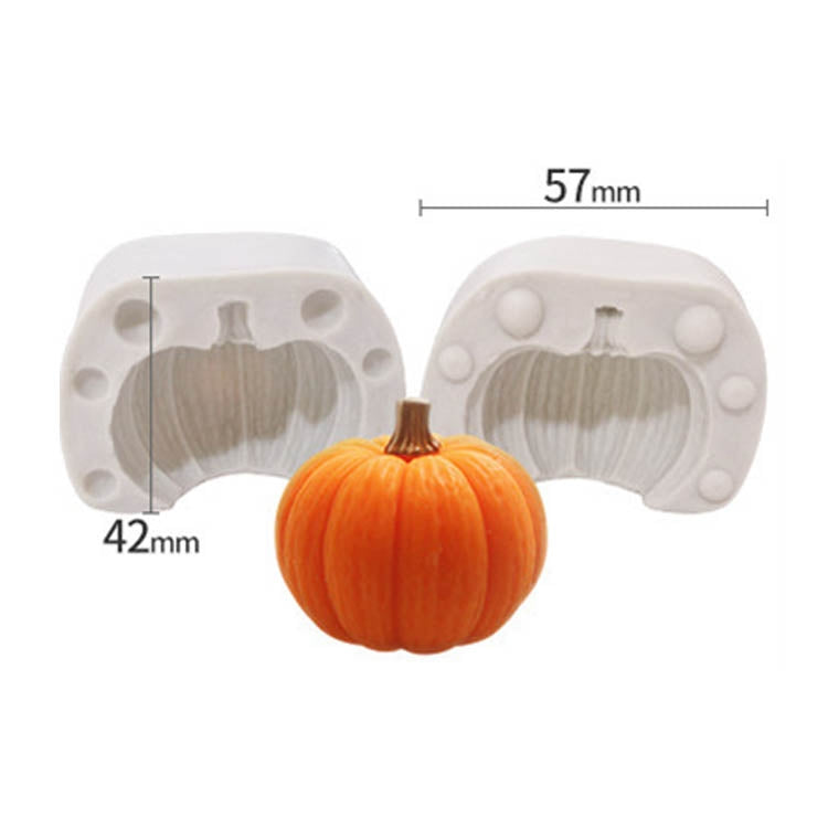 Halloween Three-Dimensional Pumpkin Cake DIY Scented Candle Silicone Mold, SW-36, SW-37, SW-44, SW-45, SW-46, SW-47, ZW-57, ZW-109