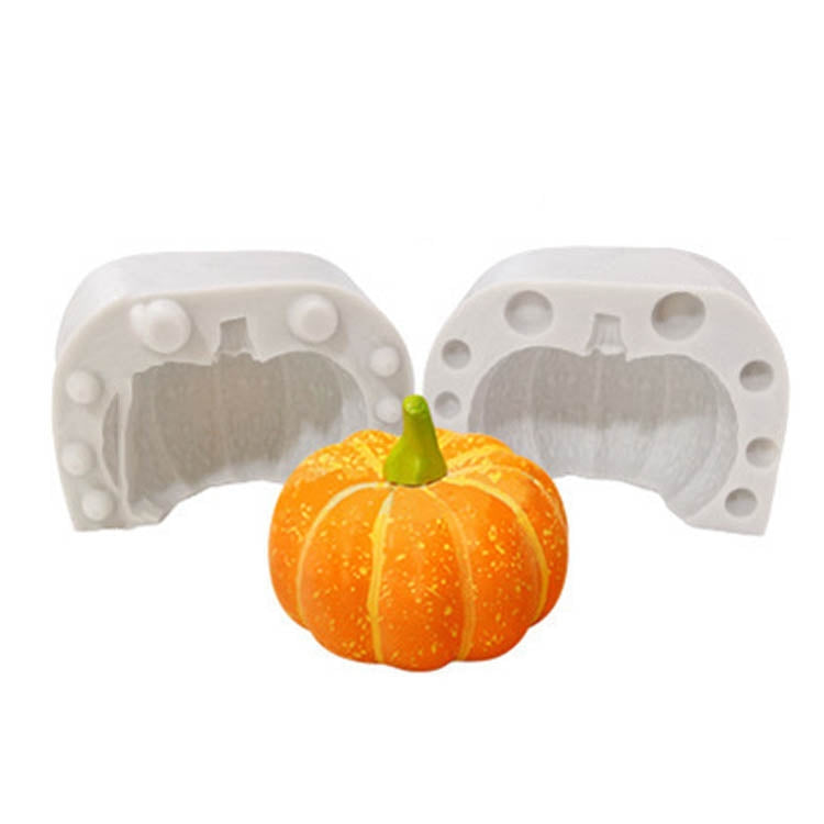 Halloween Three-Dimensional Pumpkin Cake DIY Scented Candle Silicone Mold, SW-36, SW-37, SW-44, SW-45, SW-46, SW-47, ZW-57, ZW-109
