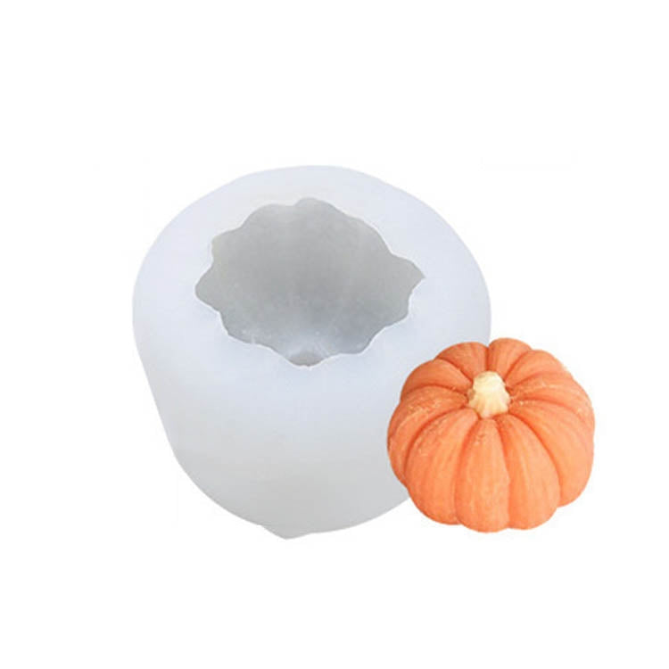 Halloween Three-Dimensional Pumpkin Cake DIY Scented Candle Silicone Mold, SW-36, SW-37, SW-44, SW-45, SW-46, SW-47, ZW-57, ZW-109