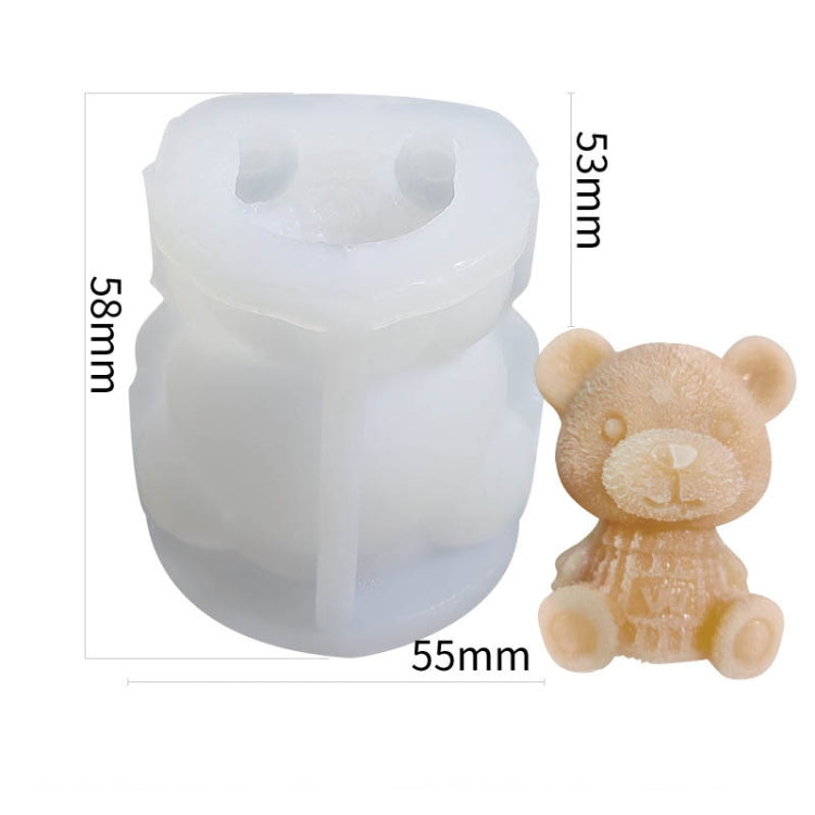 Cartoon Milk Tea Coffee Bear Ice Cube Silicone Mold Aromatherapy Candle Plaster Epoxy Mold, MC-98, MC-152, MC-153, MC-154, MC-149, MC-150, MC-143, MC-151