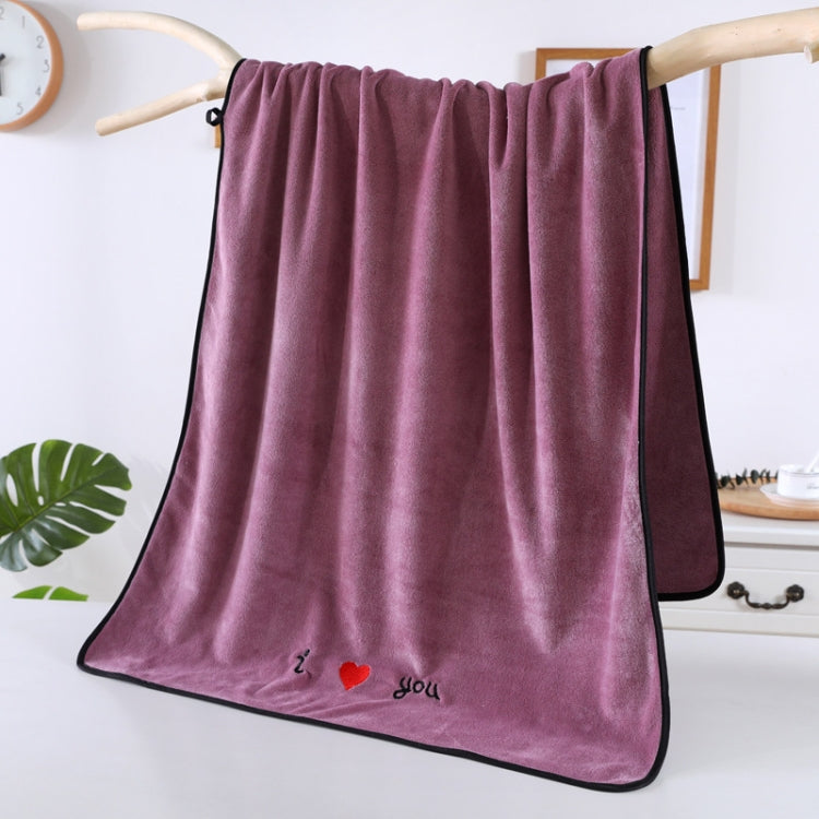 Soft Thick Absorbent Fiber Couple Large Bath Towels, 70x140cm