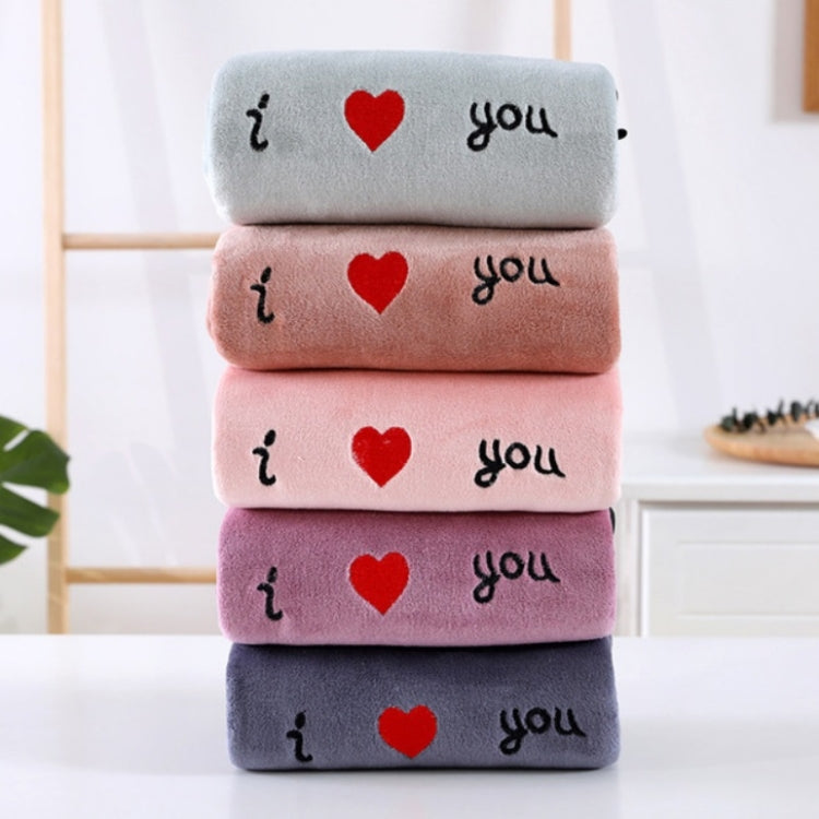 Soft Thick Absorbent Fiber Couple Large Bath Towels, 70x140cm
