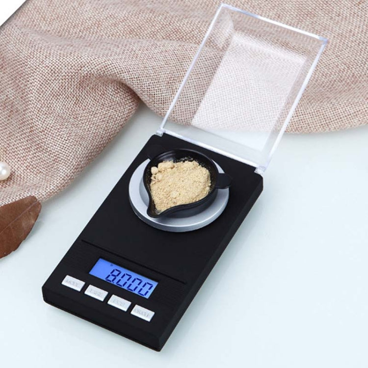 High-Precision Portable Jewelry Scale Mini Electronic Scale Precision Carat Electronic Scale, 10g/0.001g, 20g/0.001g, 50g/0.001g, 100g/0.001g
