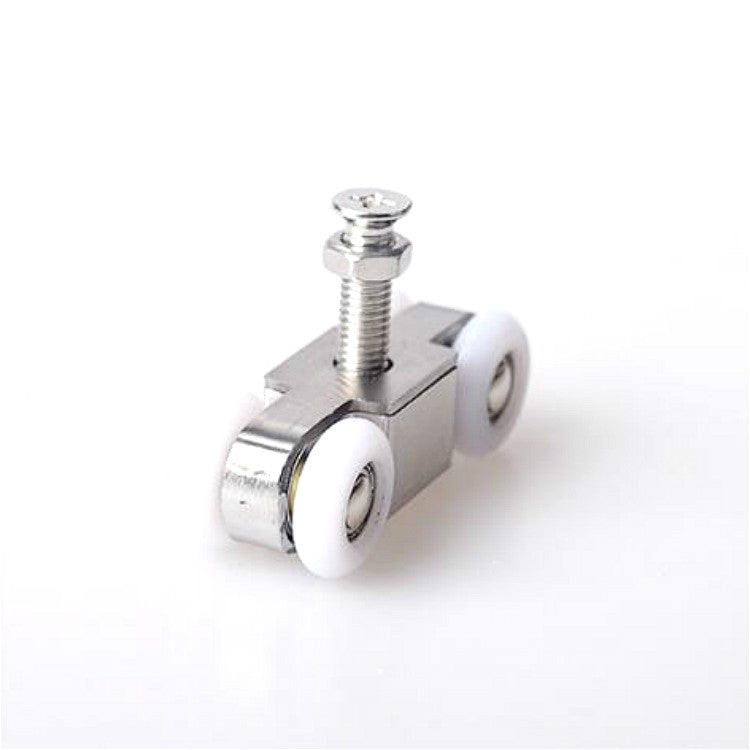 Stainless Steel Sliding Door Hanging Wheel Silent Smooth And Wear-Resistant Sliding Door Pulley Nylon Hanging Rail, 4 Wheels