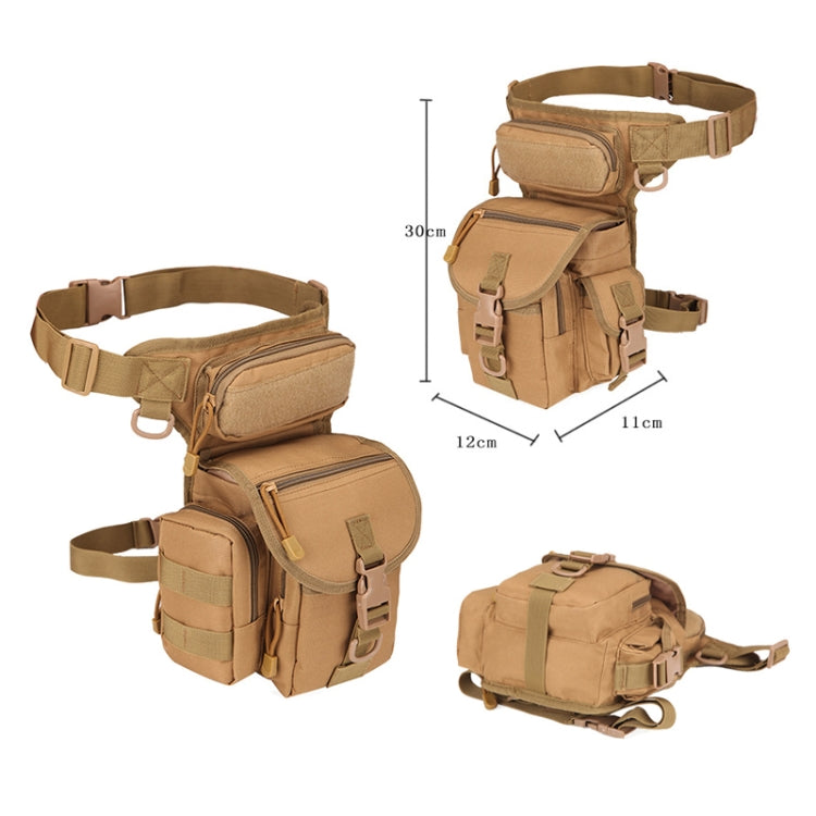 A90 Waterproof Oxford Cloth Messenger Bag Photography Equipment Sports Leg Bag, Black, Brown, Army Green