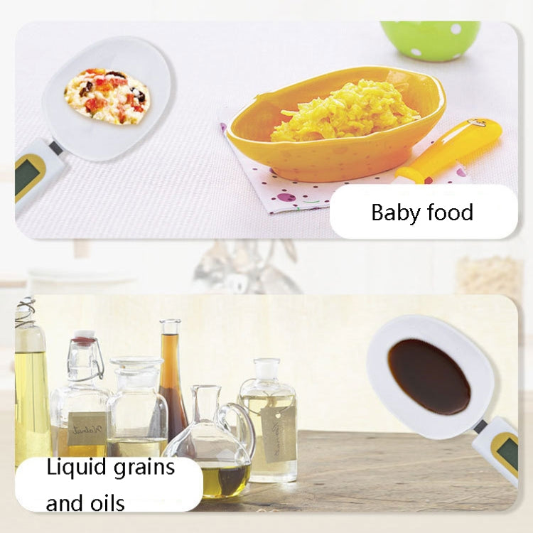 ABS Electronic Measuring Spoon Spoon Weighing Measuring Tool, Specification: 500g/0.1g, 500g/0.1g ABS White, 500g/0.1g ABS Black