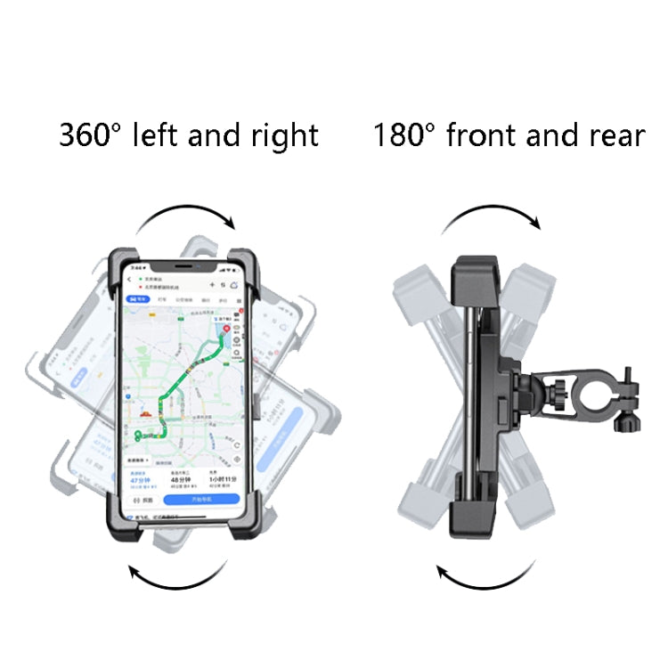 Electric Car Rearview Mirror Mobile Phone Bracket Bicycle Mobile Phone Bracket Motorcycle Handle Mobile Phone Bracket Riding Bracket