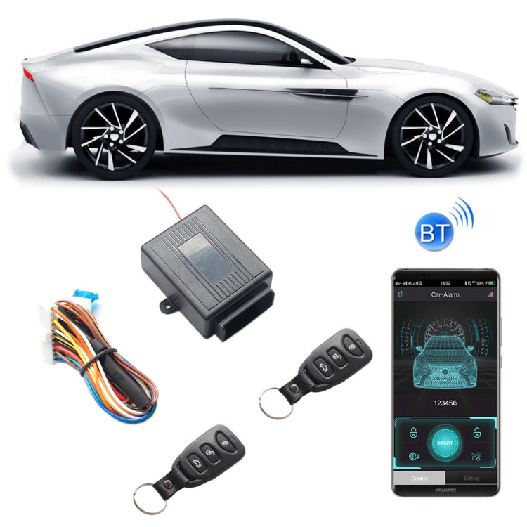 3pcs /Set Car Key-Free Access To The Central Control Lock Mobile Phone APP Control Open And Close The Car Door, Specification: T240, T242, T240