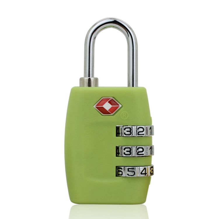 Customs Luggage Lock Overseas Travel Luggage Zipper Lock Plastic TSA Code Lock, Black, Red, Blue, Green, Rose Red, Yellow, Dark Blue