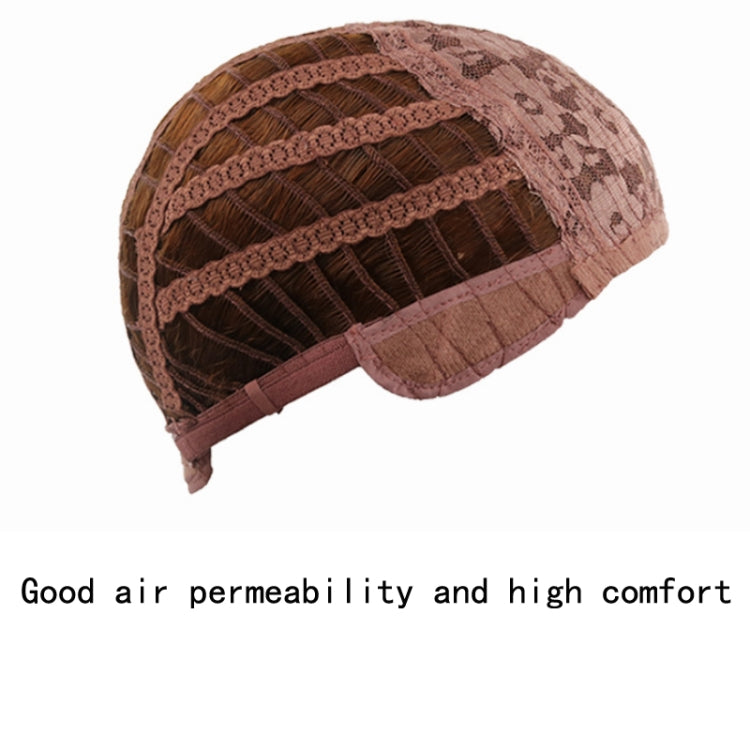 Female Mid-point Gradual Long Curly Hair Wig Chemical Fiber Headgear