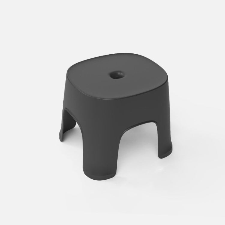 Household Bathroom Row Stools Plastic Stools Thickened Low Stools Square Stools Small Benches, Maple Yellow Children, Retro Red Children, Light Green Children, Black Children, Pink Adult, Maple Yellow Adult, Milk White Adult, Black Adult