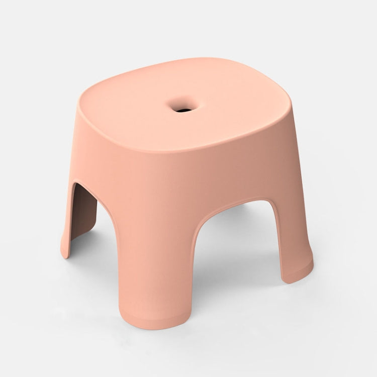 Household Bathroom Row Stools Plastic Stools Thickened Low Stools Square Stools Small Benches, Maple Yellow Children, Retro Red Children, Light Green Children, Black Children, Pink Adult, Maple Yellow Adult, Milk White Adult, Black Adult