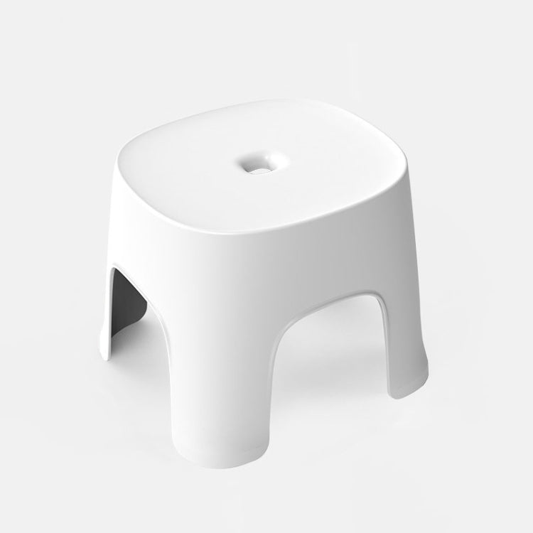 Household Bathroom Row Stools Plastic Stools Thickened Low Stools Square Stools Small Benches, Maple Yellow Children, Retro Red Children, Light Green Children, Black Children, Pink Adult, Maple Yellow Adult, Milk White Adult, Black Adult