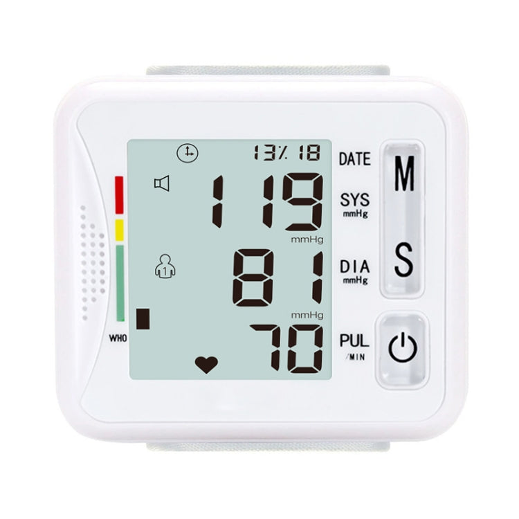 KWL-W01 Home Automatic Smart Wrist Electronic Sphygmomanometer, English With Voice, English Without Voice