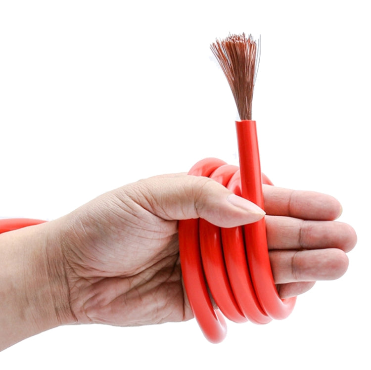 Insulated Car Battery Cord Alligator Clip Pure Copper Battery Clip Car Ignition Wire, 1000A