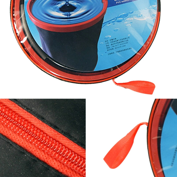 Car Washing Folding Telescopic Bucket Car Household Multifunctional Outdoor Portable Bucket, 12L Folding Telescopic Bucket