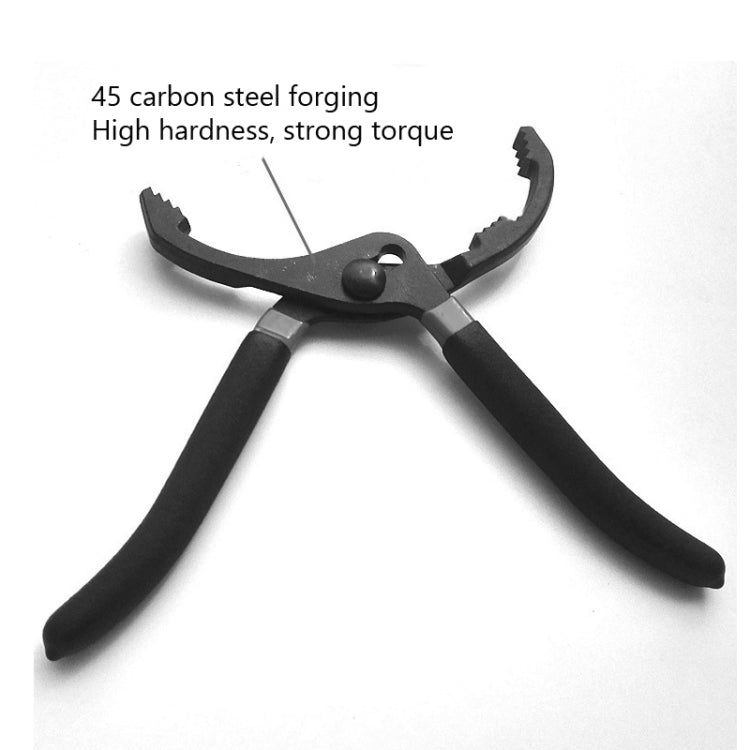 10 Inch Car Repairing Oil Filter Wrench Plier Disassembly Dedicated Clamp Filter Grease Wrench Special Tools, 10 Inch