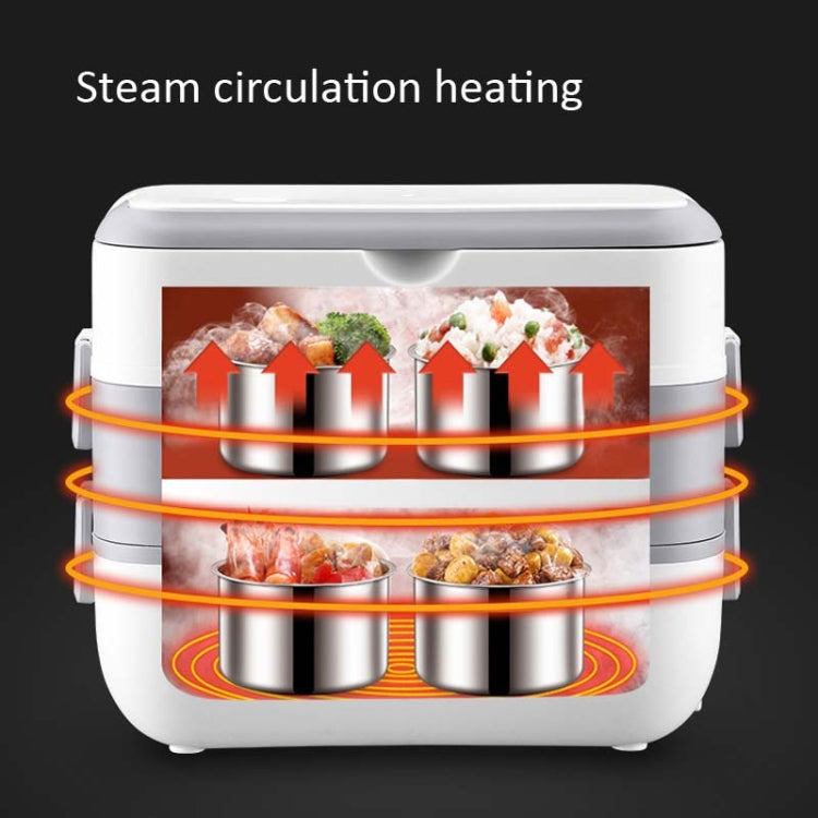 Lunch Box With Electric Heating And Heat Preservation Can Be Plugged In Barrel Office Worker Rice Cooker