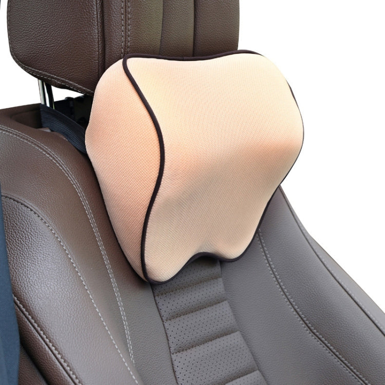 Car Headrest Pillow Neck Pillow Car Memory Foam Cervical Pillow Interior Supplies, Memory Foam Pillow(Black Red Edge), Memory Foam Pillow(Black Brown Edge), Memory Foam Pillow(Black White Edges), Memory Foam Pillow(Beige), Memory Foam Pillow(Light Brow...