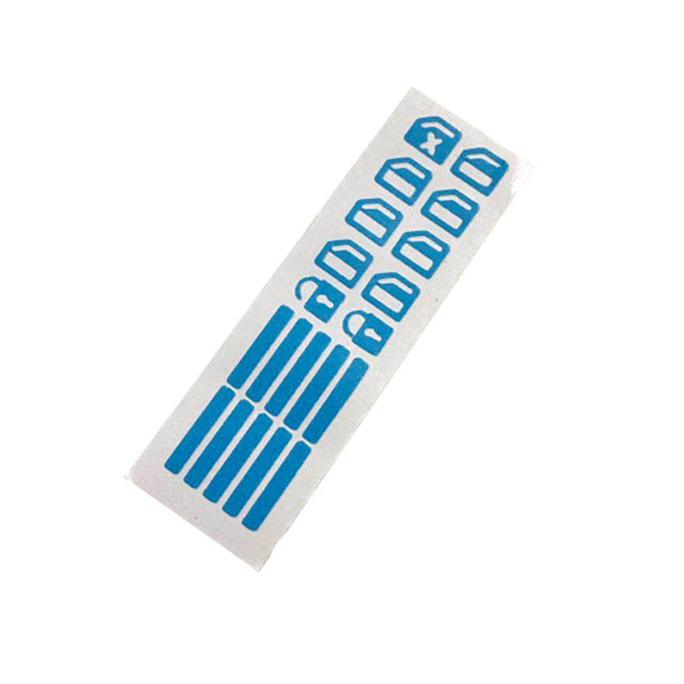 Car Window Sticker Lifter Modified Sticker Car Luminous Switch Car Window Button Car Sticker, Luminous Green, Luminous Orange, Luminous Blue