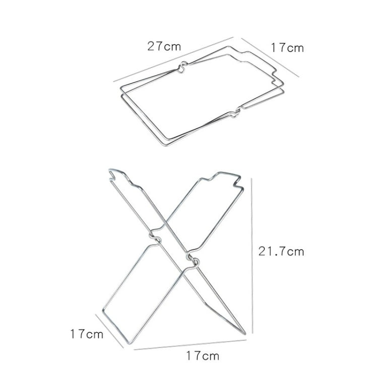 Stainless Steel Kitchen Foldable Storage Rack Plastic Bag Towel Trash Can Holder, Trash Can Holder