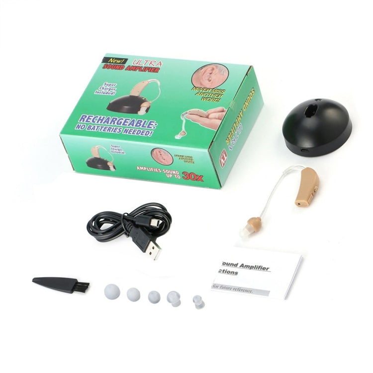 Rechargeable Hearing Aids Hearing Aids For The Elderly, Specification: US Plug, EU Plug, US Plug, UK Plug