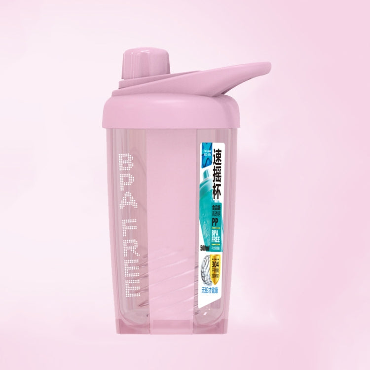 TC-1801 Milkshake Cup Plastic Fitness Sports Water Cup Shaking Cup