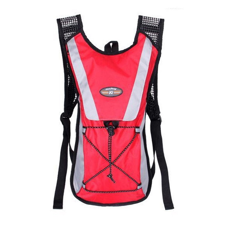 Outdoor Sports Mountaineering Cycling Backpack Water Bottle Breathable Vest, Red, Green, Blue, Black, Pink, Orange