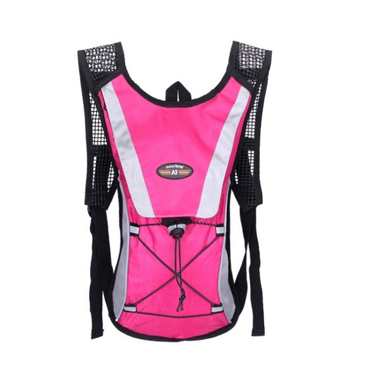 Outdoor Sports Mountaineering Cycling Backpack Water Bottle Breathable Vest, Red, Green, Blue, Black, Pink, Orange