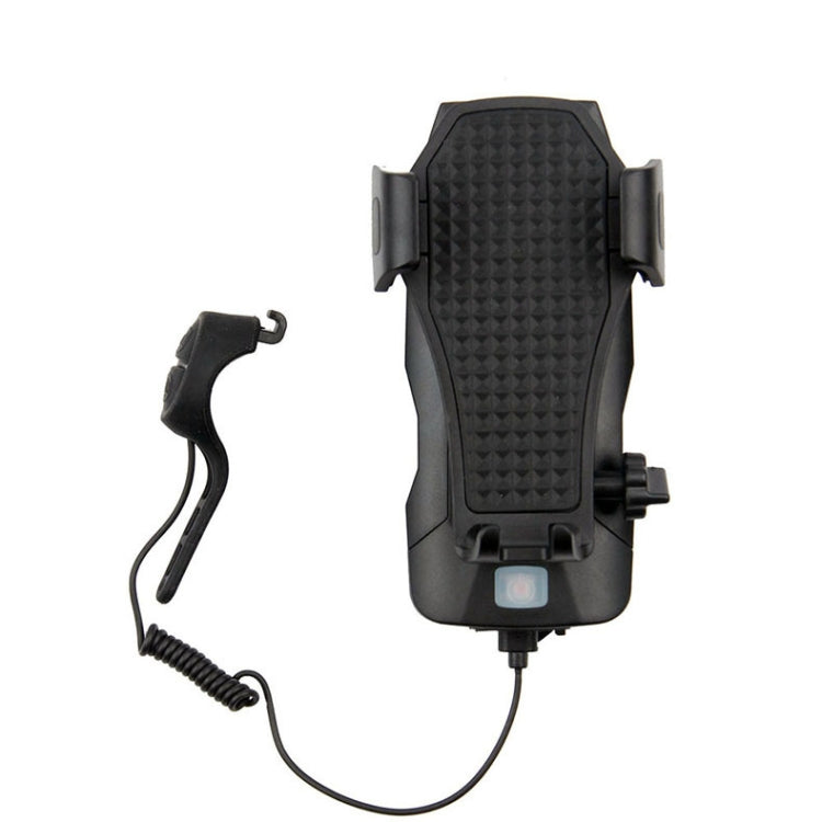 500LM Bicycle Light Mobile Phone Holder Multi-Function Riding Front Light With Horn