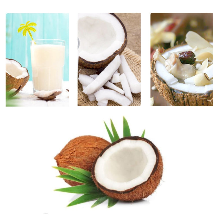 Multifunctional Stainless Steel Coconut Shell Opener With Wooden Handle Coconut Meat Knife Kitchen Gadgets, Coconut Shell Opener