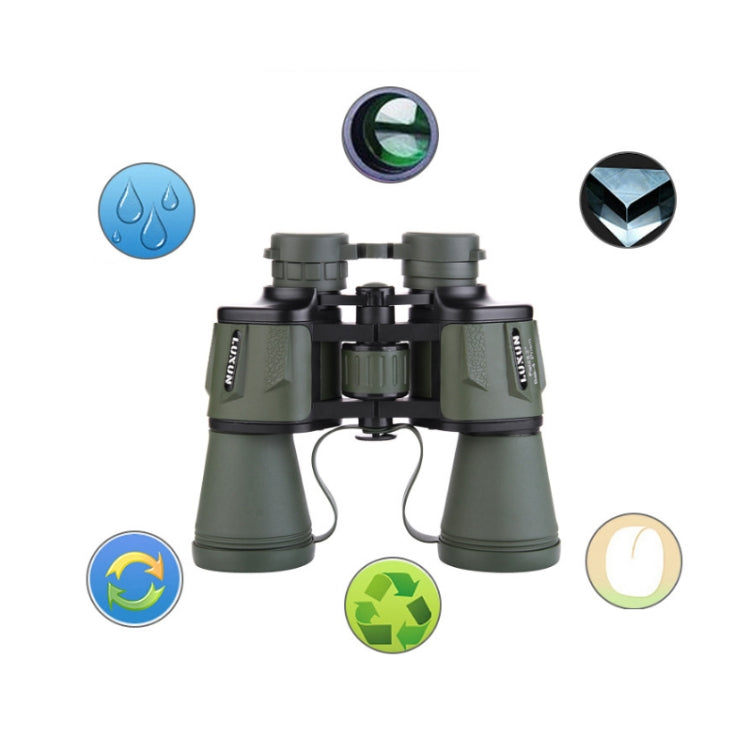 Luxun 20X50 Outdoor Binoculars Low Light Night Vision Non-Infrared High Power Binoculars