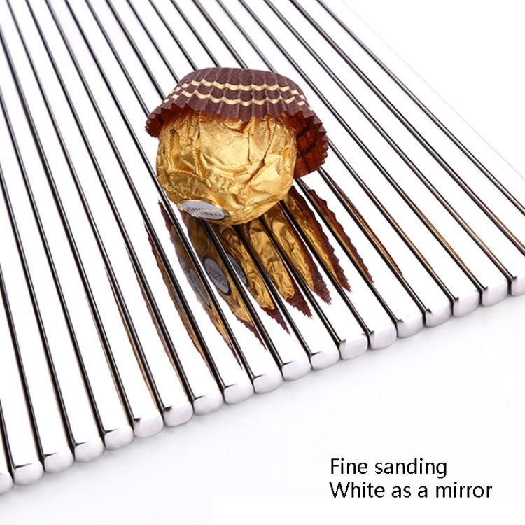1 Pairs 304 Stainless Steel Chopsticks Non-Slip Tableware Adult Chopsticks, 22.7cm