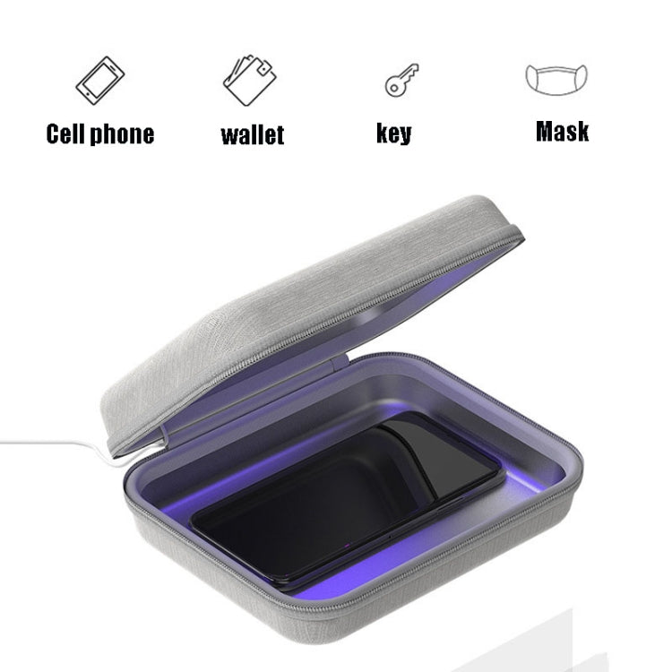 JK-UV01 UV Ultraviolet Mask Mobile Phone Sterilization Disinfection Storage Box, JK-UV01 UV Ultraviolet Box