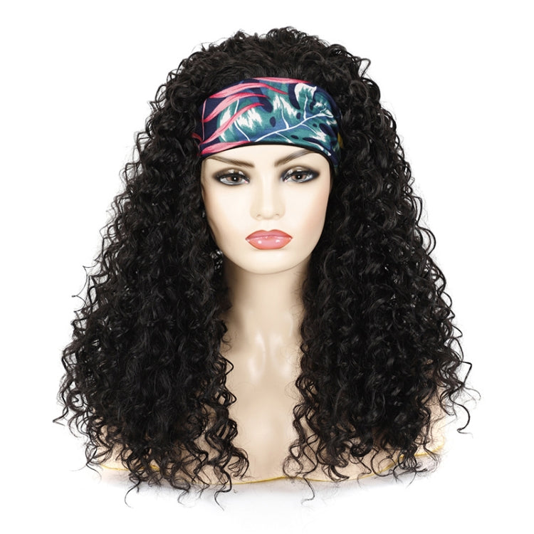Hairband Wig Headgear Volume Chemical Fiber Wig Headgear, Black Hair Band 1B#O, Stars And Stripes Headband 1B#H, Leopard Headband 1B#G, Flower Hair Band 1B#C, 1B#XC, 4#XK, 27#XB, 33#XG, 613#O, 613#A, 613#G, 613#XC