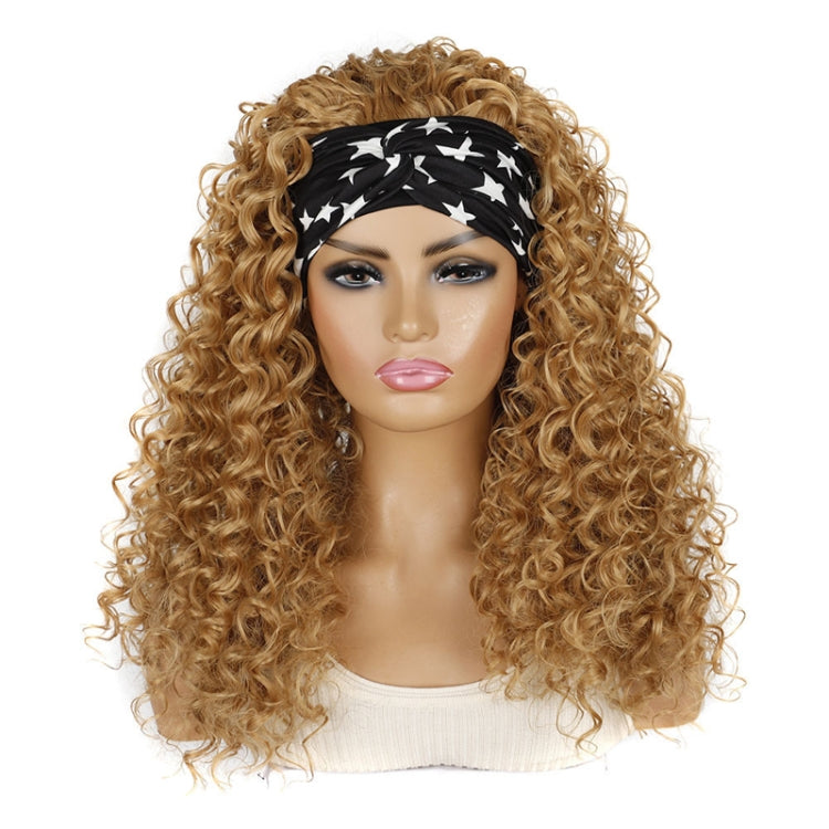 Hairband Wig Headgear Volume Chemical Fiber Wig Headgear, Black Hair Band 1B#O, Stars And Stripes Headband 1B#H, Leopard Headband 1B#G, Flower Hair Band 1B#C, 1B#XC, 4#XK, 27#XB, 33#XG, 613#O, 613#A, 613#G, 613#XC