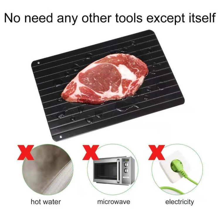 Thawing Plate Frozen Quick Thawing Plate Kitchen Tool Aluminum Alloy Thawing Plate