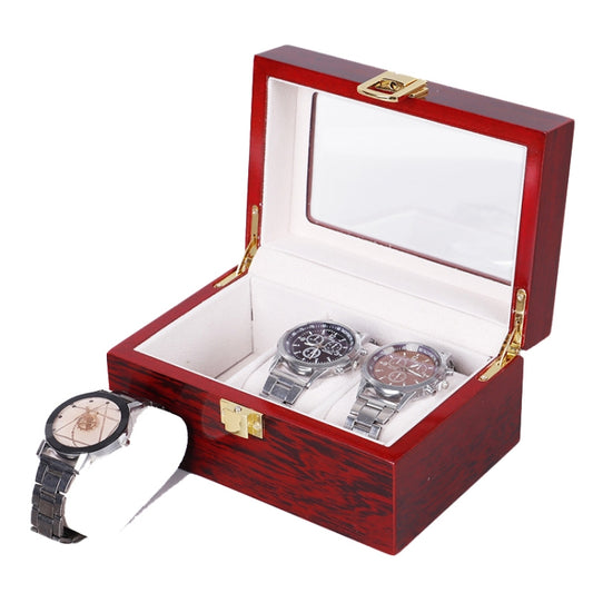 Wooden Baking Paint Watch Box Jewelry Storage Display Box