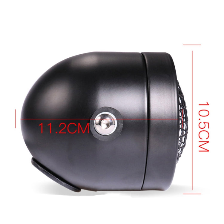 Motorcycle Retro Headlight CG125 Metal Universal Headlight Retro Dual Lamp, Retro Dual Lamp
