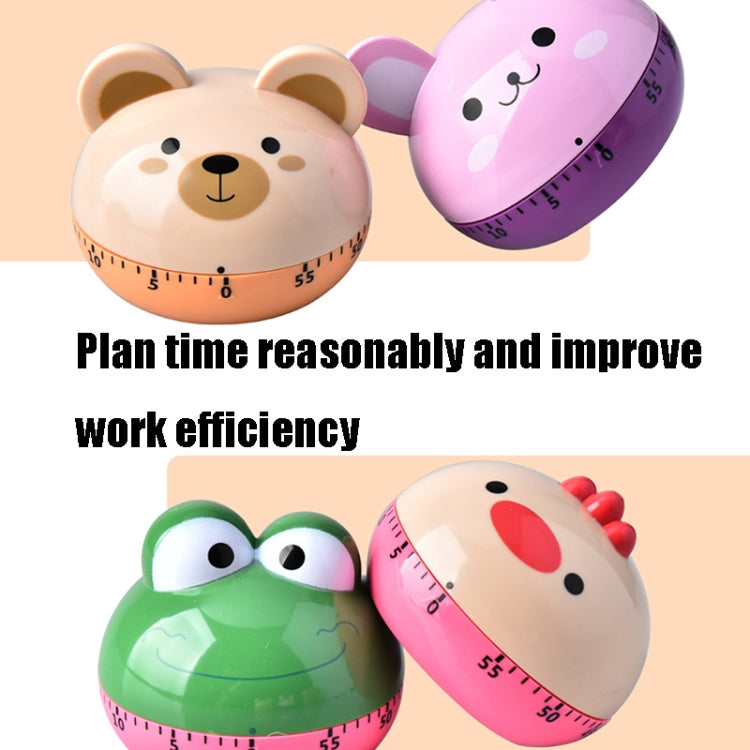 Kitchen Mechanical Timer Cartoon 60 Minutes Timer Baking Cooking Reminder, RB190-1 Frog, RB190-1 Chicken, RB194-1 Puppy, RB194-1 Monkey, RB208-1 Carrot, RB208-1 Tomato