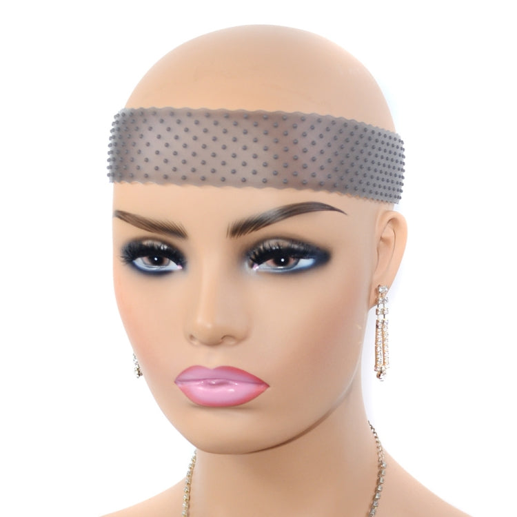 Wig Silicone Hair Band Lace Headgear Silicone Wig Hair Band, White, Black, Dark Brown, Light Brown, Orange