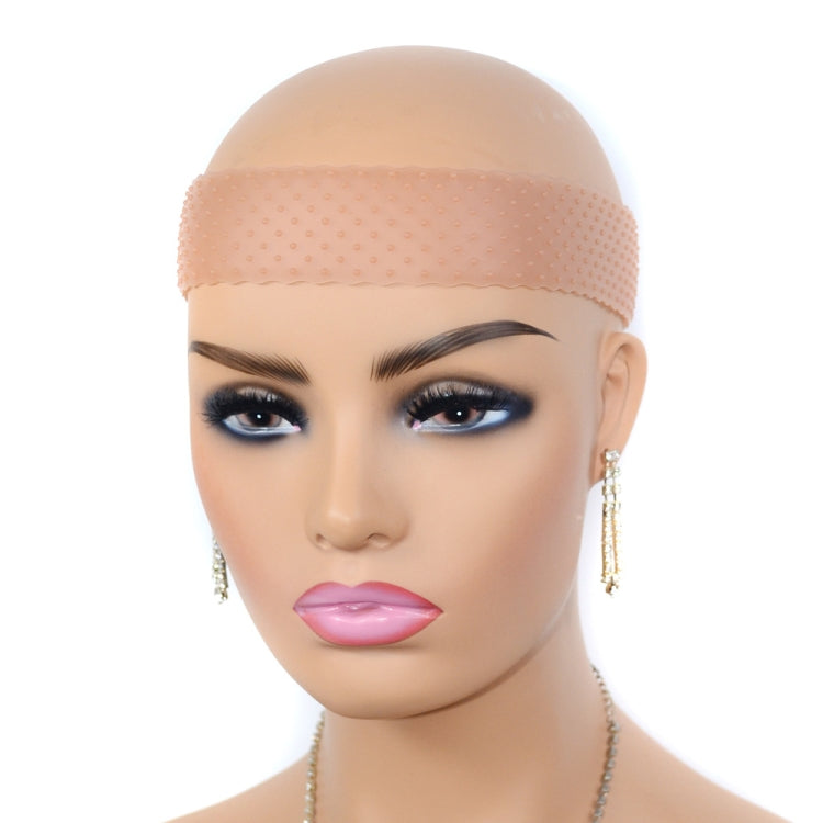 Wig Silicone Hair Band Lace Headgear Silicone Wig Hair Band, White, Black, Dark Brown, Light Brown, Orange