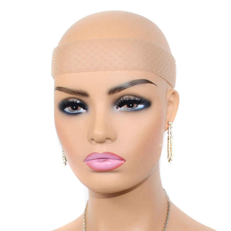 Wig Silicone Hair Band Lace Headgear Silicone Wig Hair Band, White, Black, Dark Brown, Light Brown, Orange