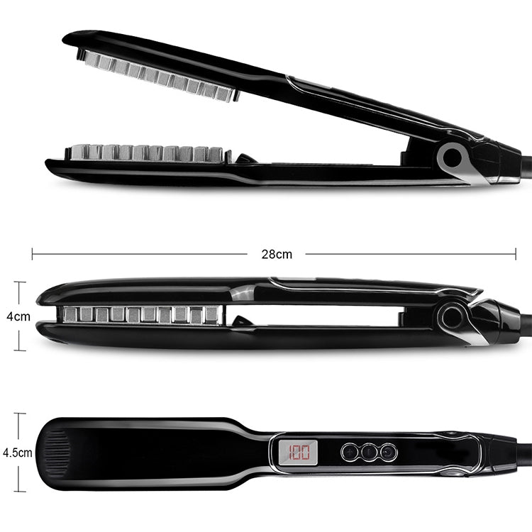 Multi-functional Long & Short Hair Styling Iron Ceramic Tourmaline Volumizing Hair Iron, US, EU