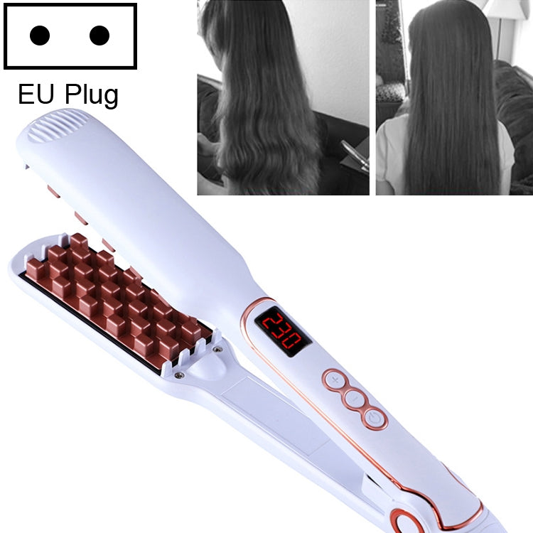 Multi-functional Long & Short Hair Styling Iron Ceramic Tourmaline Volumizing Hair Iron, US, EU