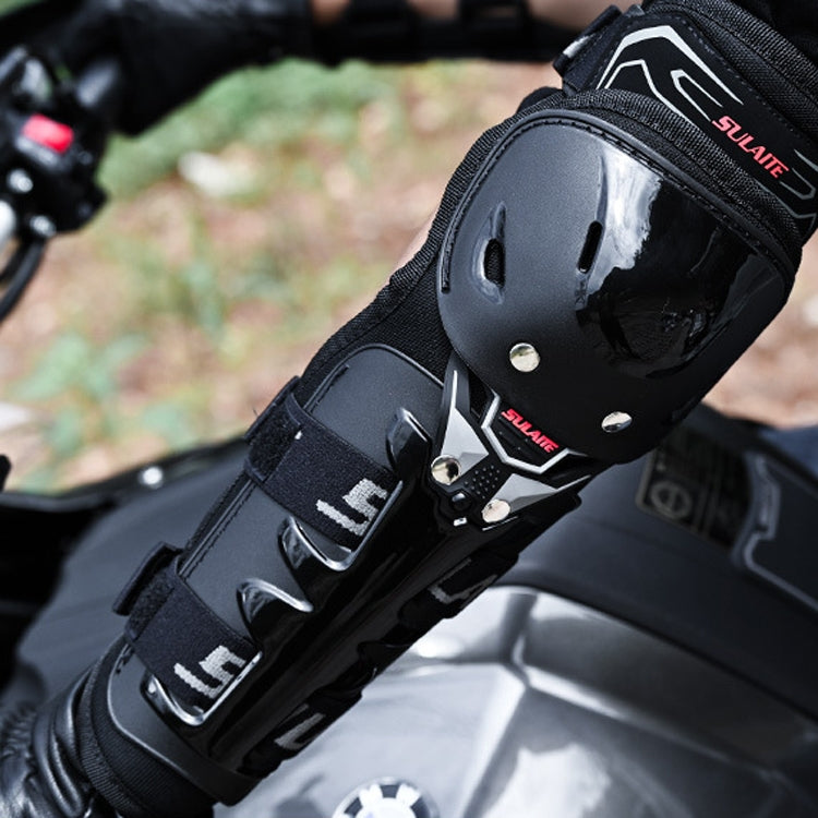 SULAITE Motorcycle Riding Protective Gear Four Seasons Anti-Fall Warm Windshield Rider Equipment,, Knee Pads+Elbow Pads, Knee Pads